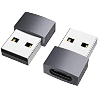Los mejores  - nonda Adaptador USB C a USB (2 Pack)- USB-C Hembra a USB Macho- Adaptador USB Tipo C Hembra a USB OTG para iPhone 11 12…